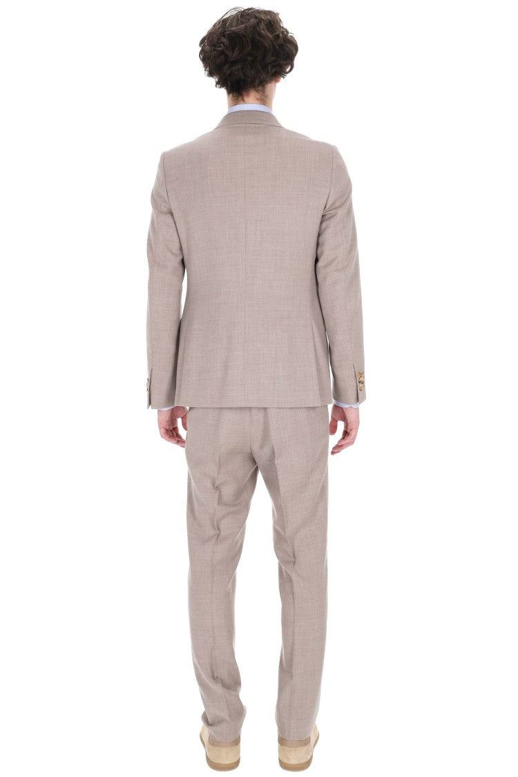 Zegna Drop 8R Linen-Wool Suit