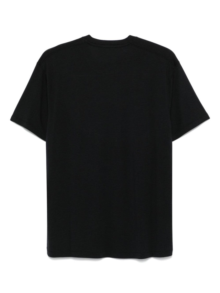 Tom Ford Black Lyocell-Cotton T-Shirt