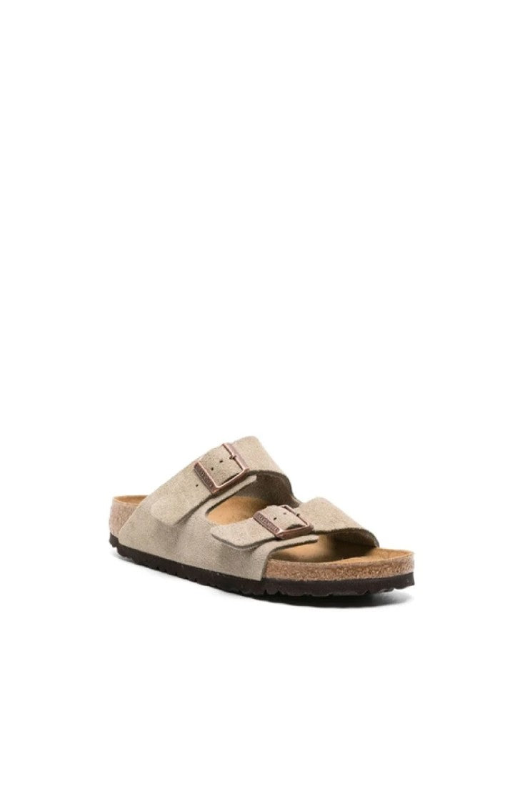 Birkenstock Two-Strap Leather Arizona Sandals
