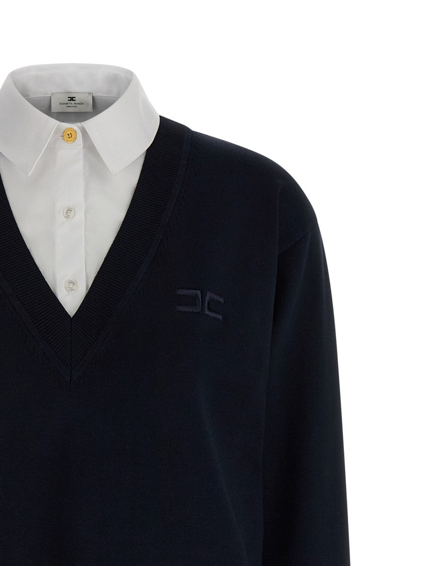 Elisabetta Franchi Multi-Layered Dress