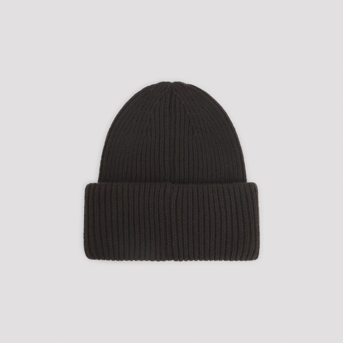 Moncler Ribbed Knit Wool-Cashmere Blend Moncler Hat