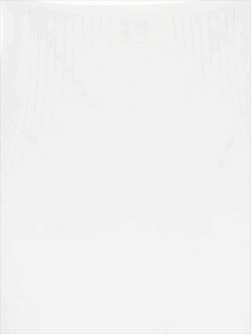 Courrèges Asymmetrical Hem Ribbed Tank Top