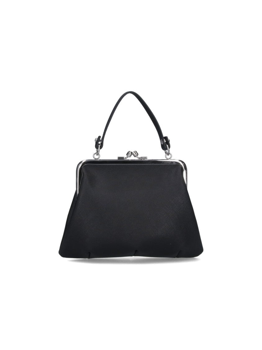 Vivienne Westwood Structured Handbag With Detachable Chain Strap