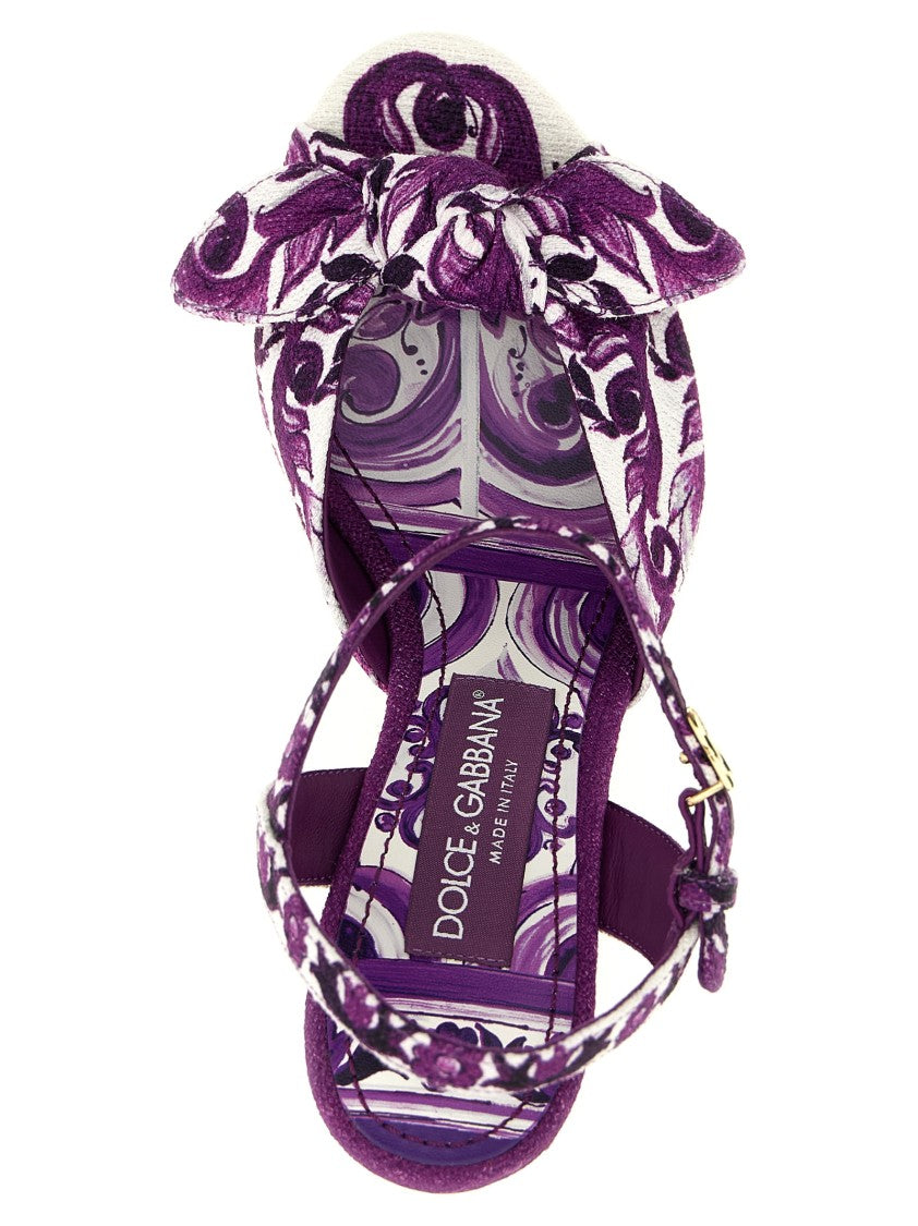 Dolce & Gabbana 'Maiolica' Sandals