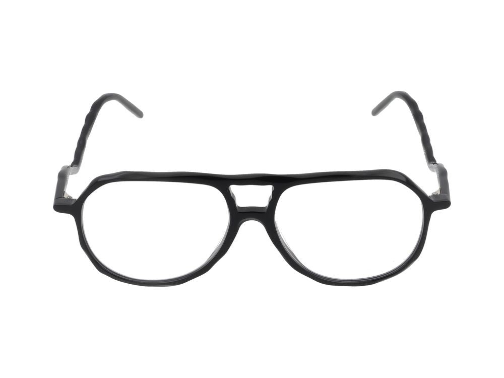 Kuboraum Bold Oversized Double Bridge Aviator Optical Glasses