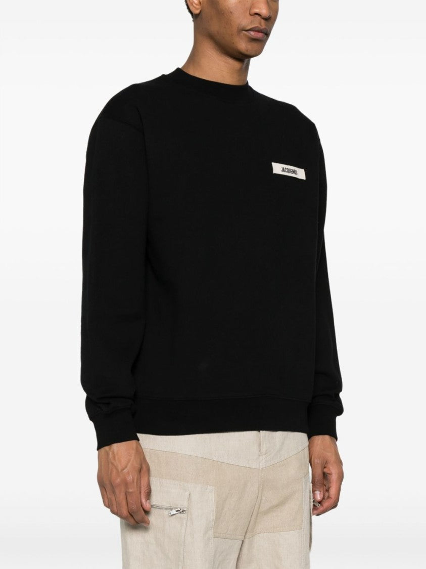 Jacquemus Crewneck Sweater With Minimalist Design
