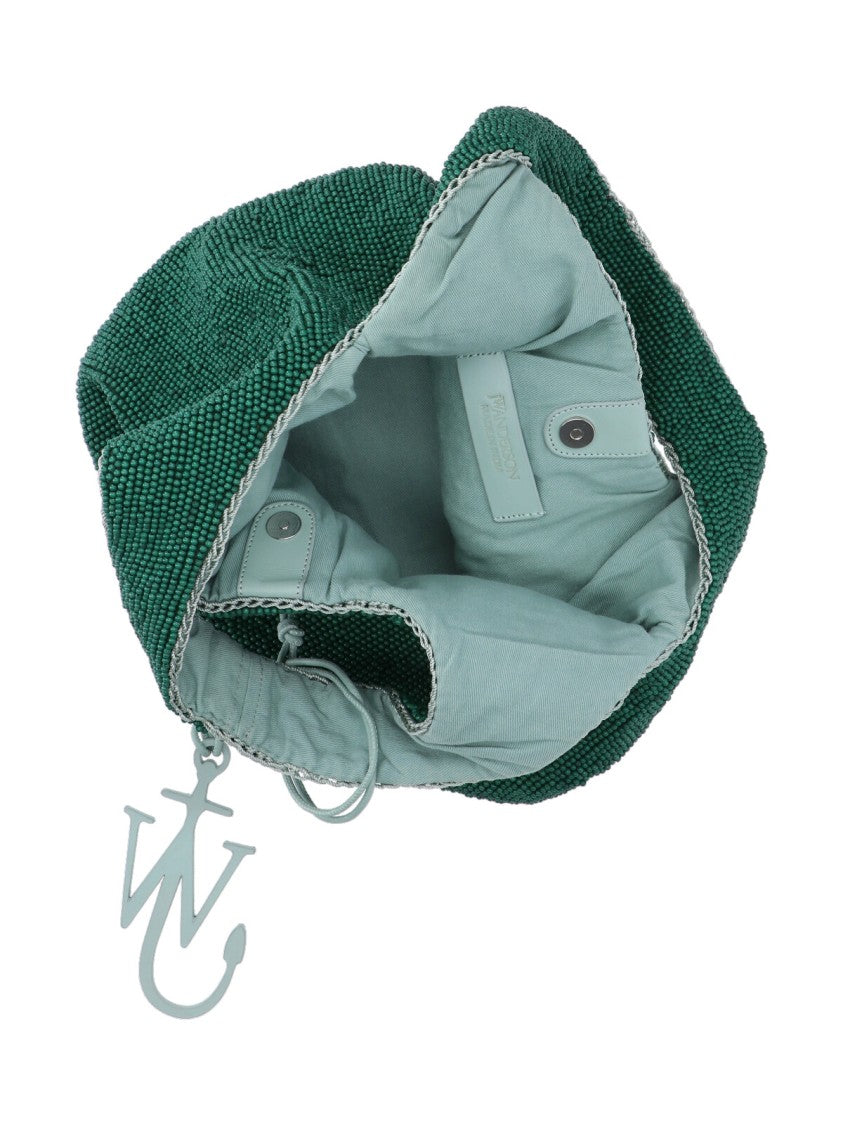 J. W. Anderson Mini Beaded Bag – Green