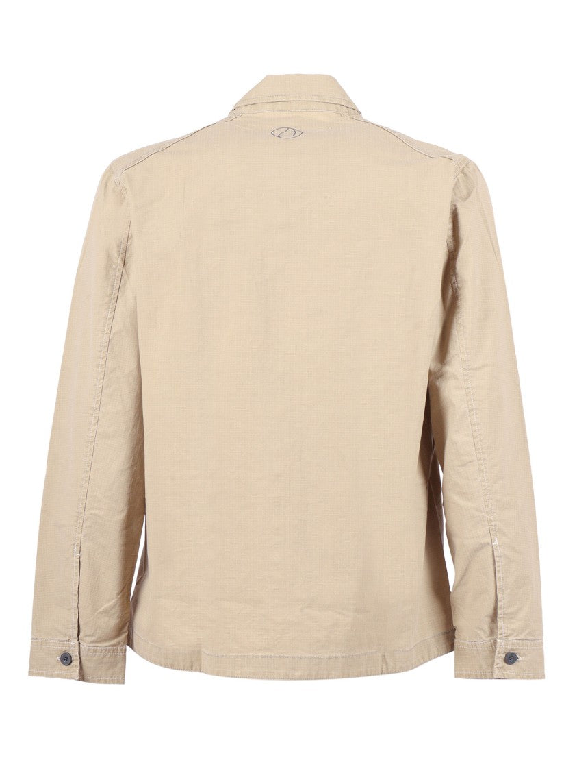 Murphy & Nye Incense Topside Textured Zipper Overshirt