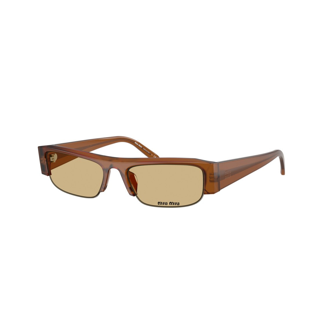 Miu Miu 0Mu B07s Translucent Acetate Sunglasses