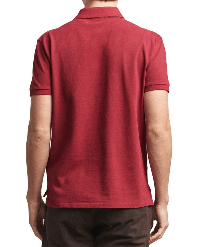 Polo Ralph Lauren Heritage Red Cotton Pique Polo T-Shirt