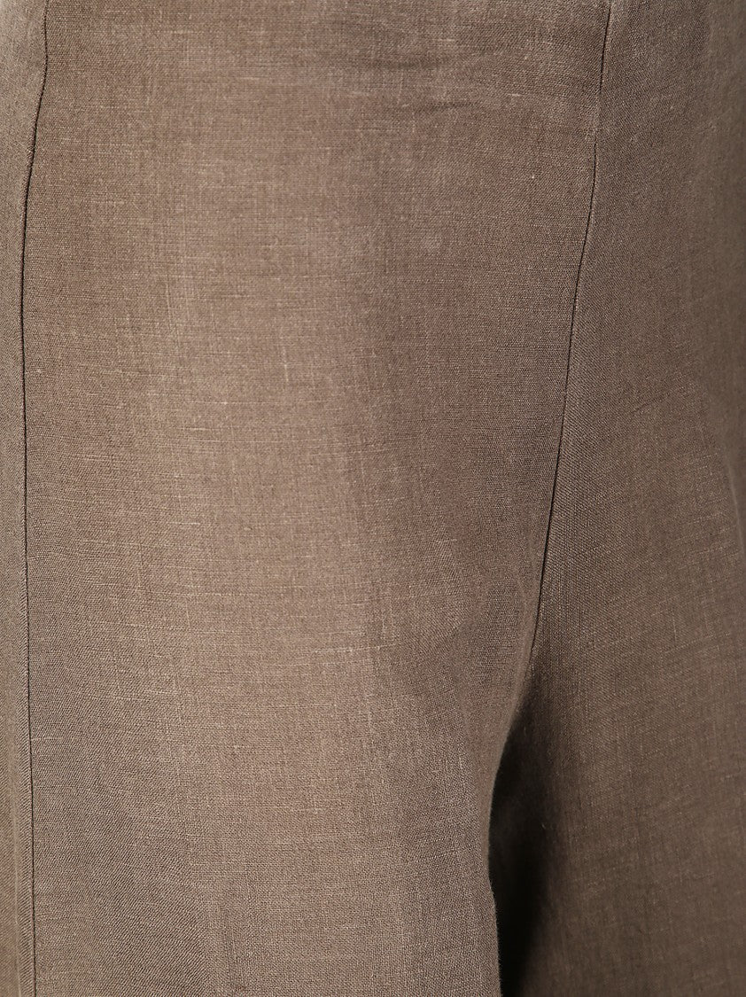 Stefano Mortari Palazzo Linen Pants