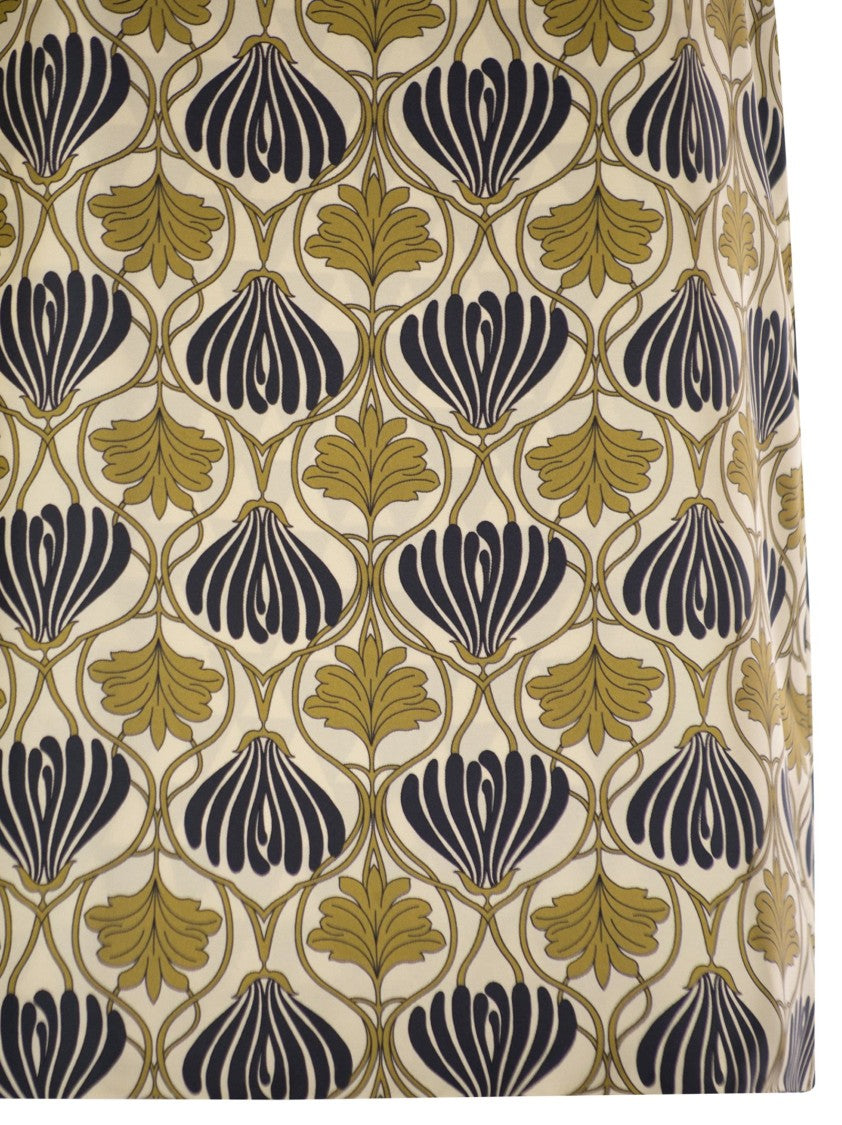 Max Mara Timetop - Reversible Printed Silk Top