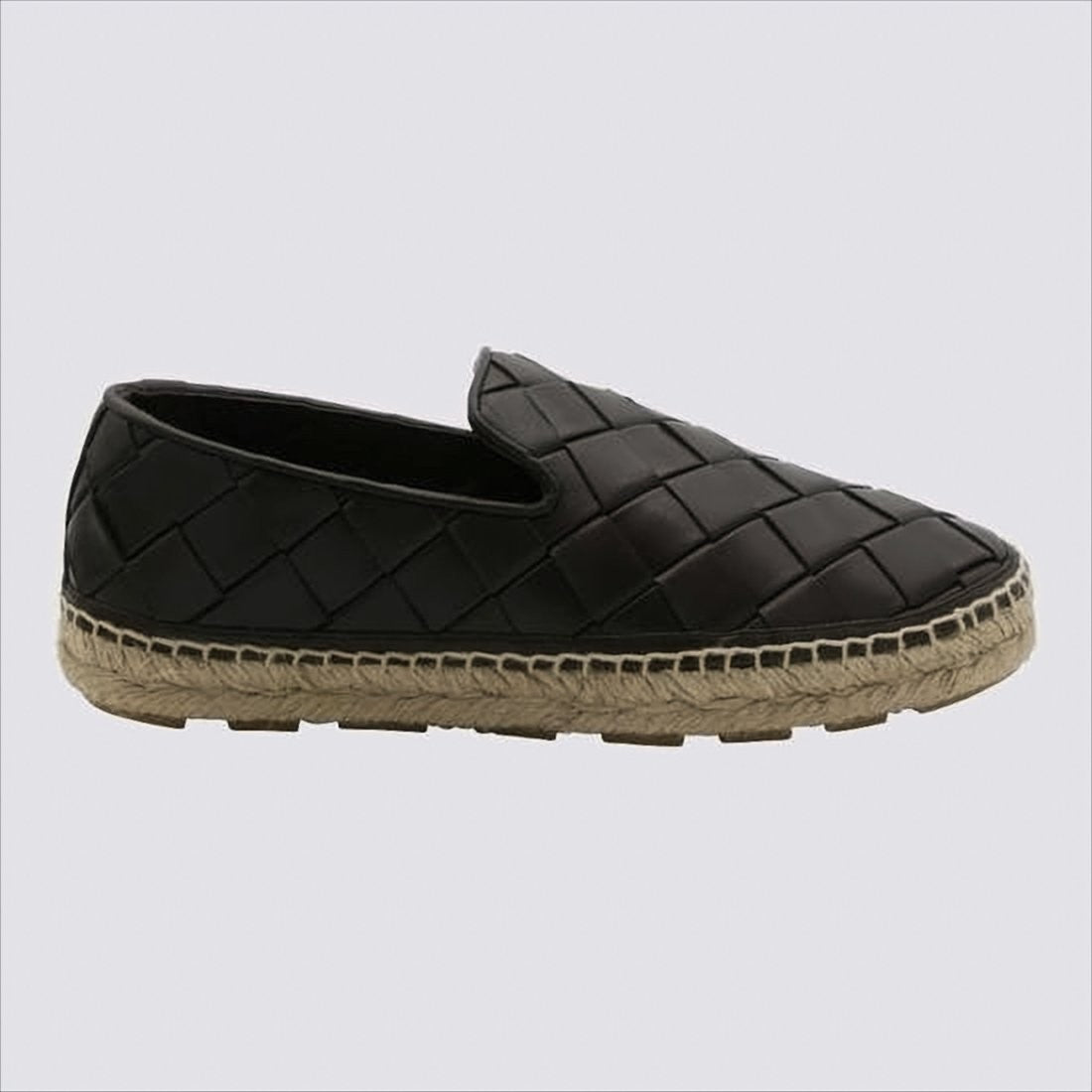 Bottega Veneta Woven Lambskin Leather Slip-On Sneakers