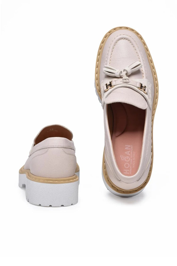 Hogan Wedge Moccasin - Multicolor