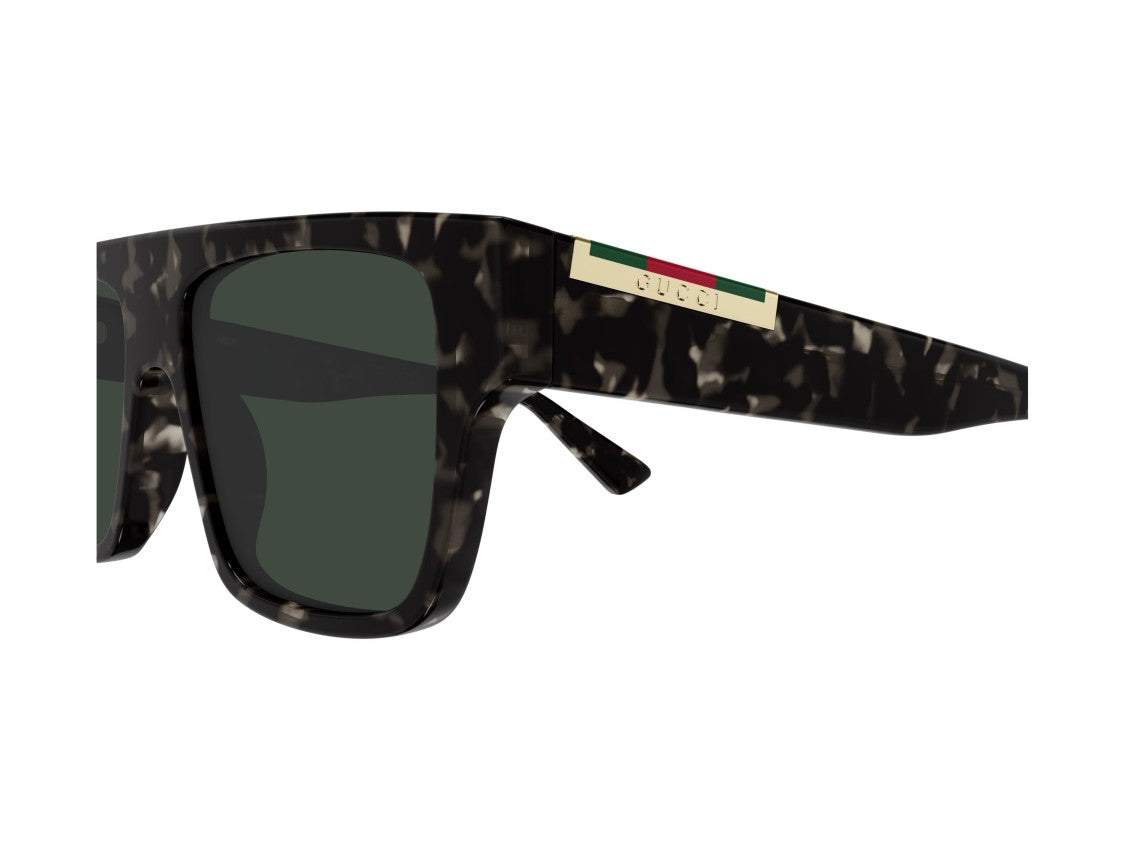 Gucci Gold Gg1960s Tortoiseshell Acetate Oversized Sunglasses