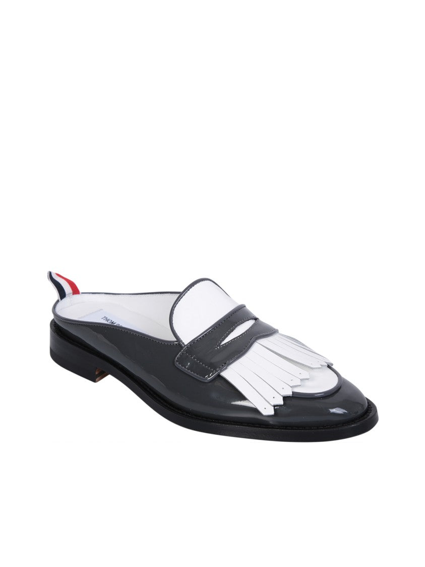 Thom Browne Grey Ballerina Flats