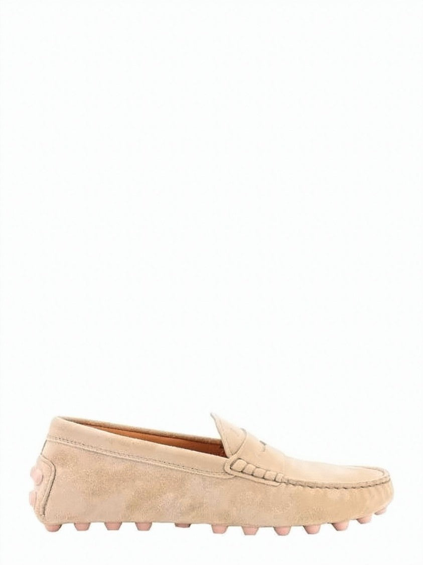 Tod's Classic Suede And Leather Loafers