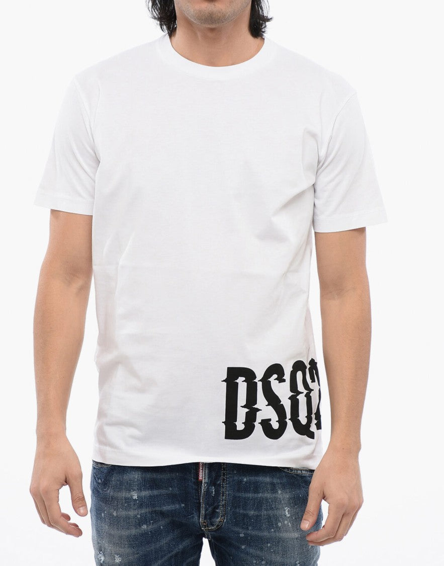 Dsquared2 Cool Fit Dsq2 Logo T-Shirt With Bold Side Print