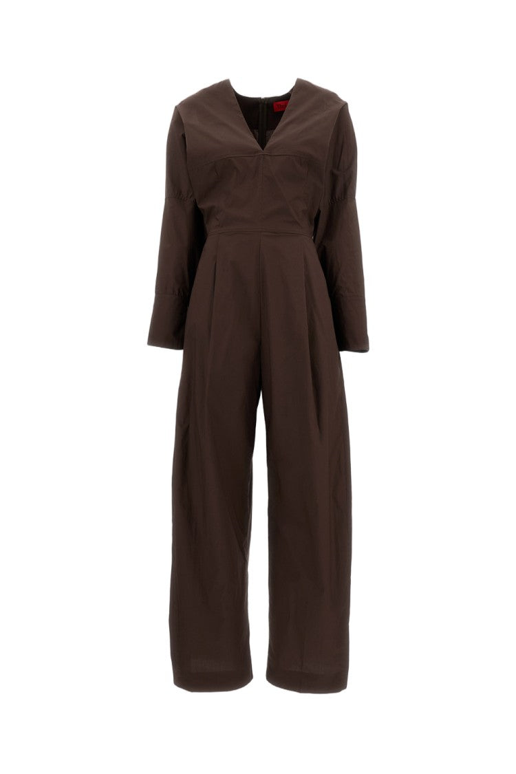 The Latest Popeline Drew Wide-Leg Jumpsuit