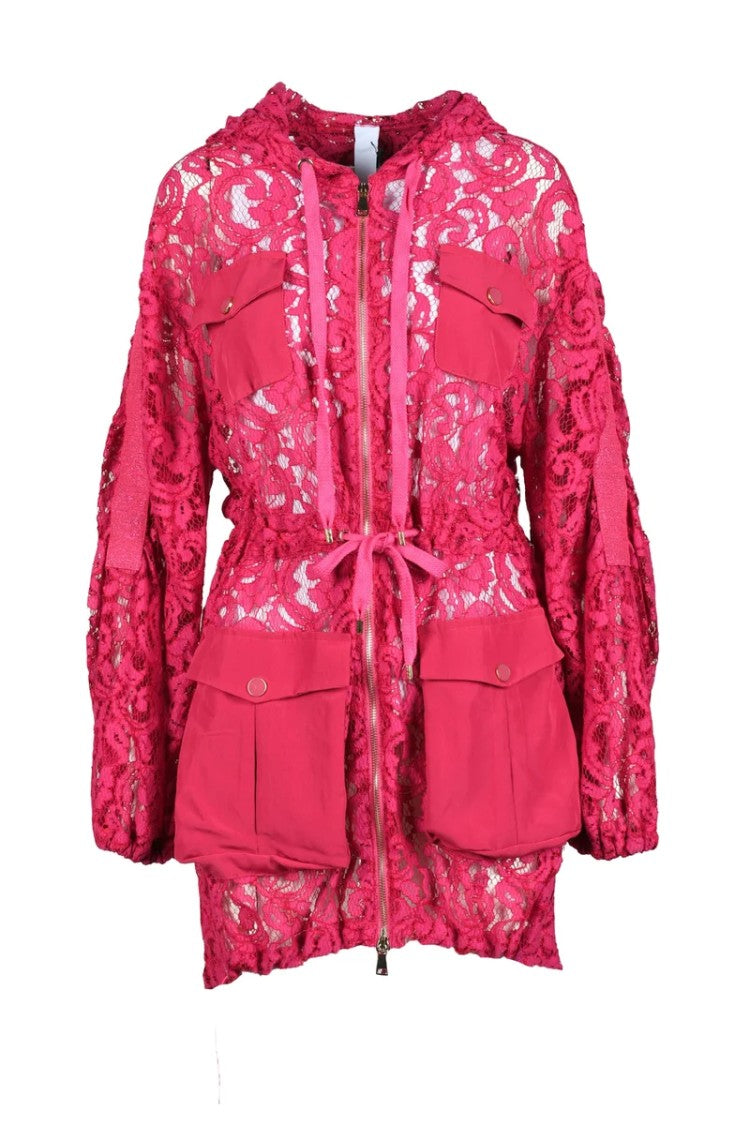 Revise Fuchsia Lace Jacket