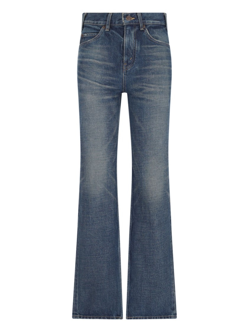 Céline "Jean Françoise" Straight-Leg Jeans