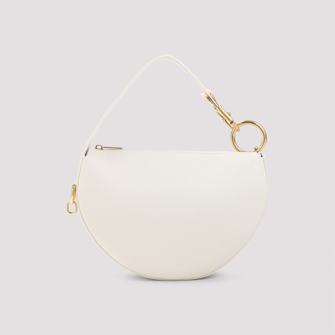 Burberry Soap White Leather Junior Knight Bag