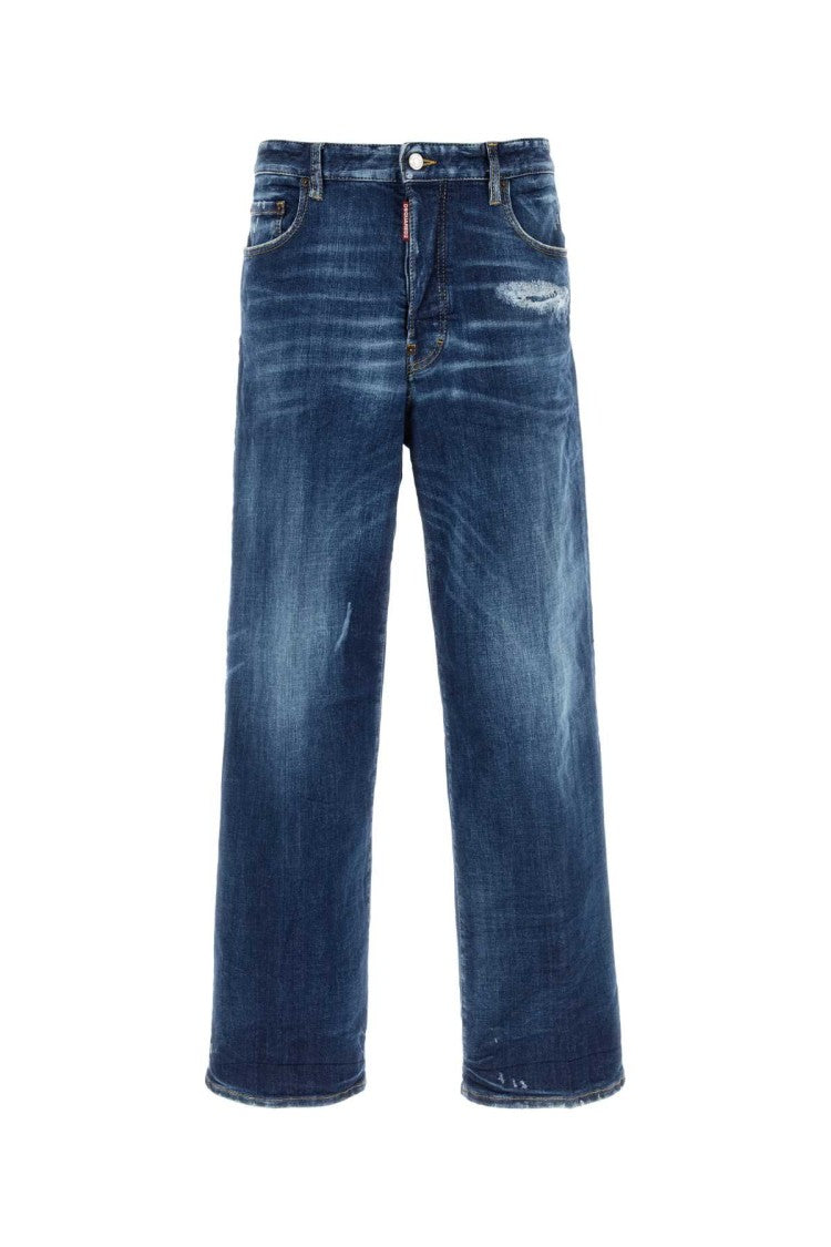 Dsquared2 Stretch Denim Loose Jeans