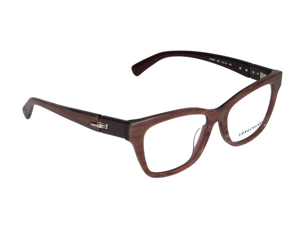 Longchamp Eyeglasses Longchamp Lo2697 604 Red Marble 53/16/140