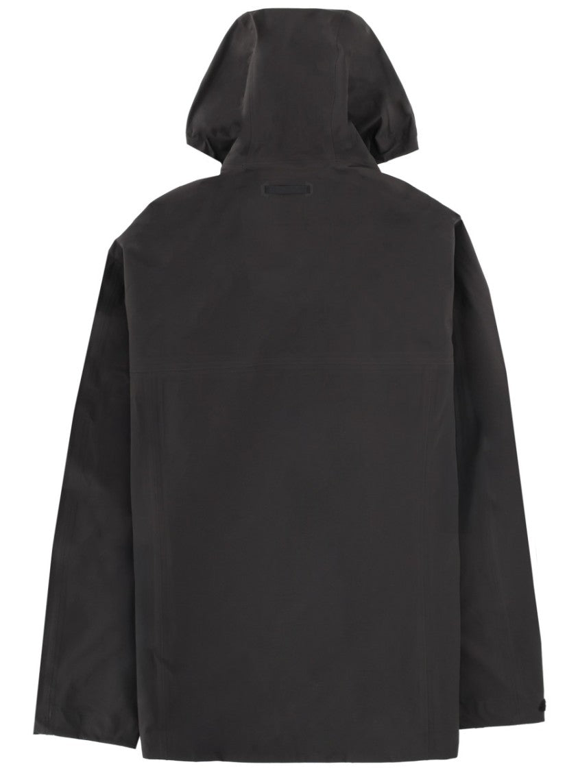 Boss Water-Repellent Attached Hood Zip Jacket