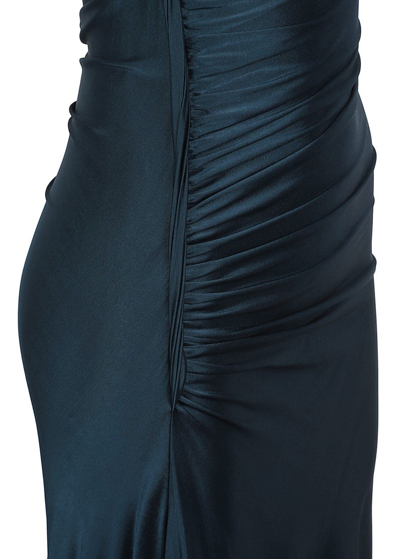 Victoria Beckham Sleeveless Twist Detail Dress