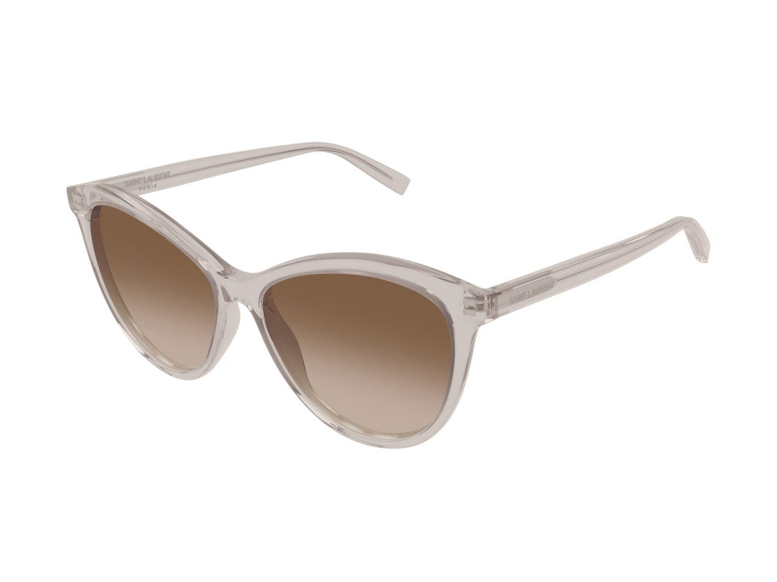 Saint Laurent Sl 456 Gradient Translucent Acetate Cat-Eye Sunglasses
