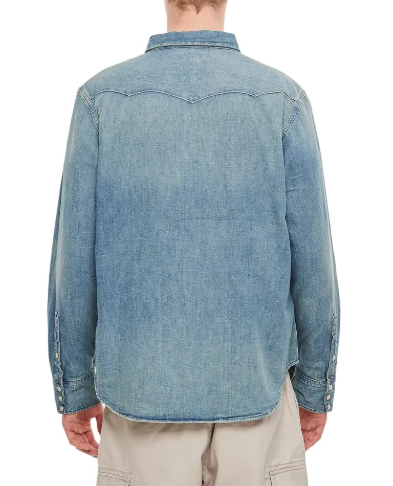 Polo Ralph Lauren Button-Front Long-Sleeve Sport Shirt With Flap Pockets