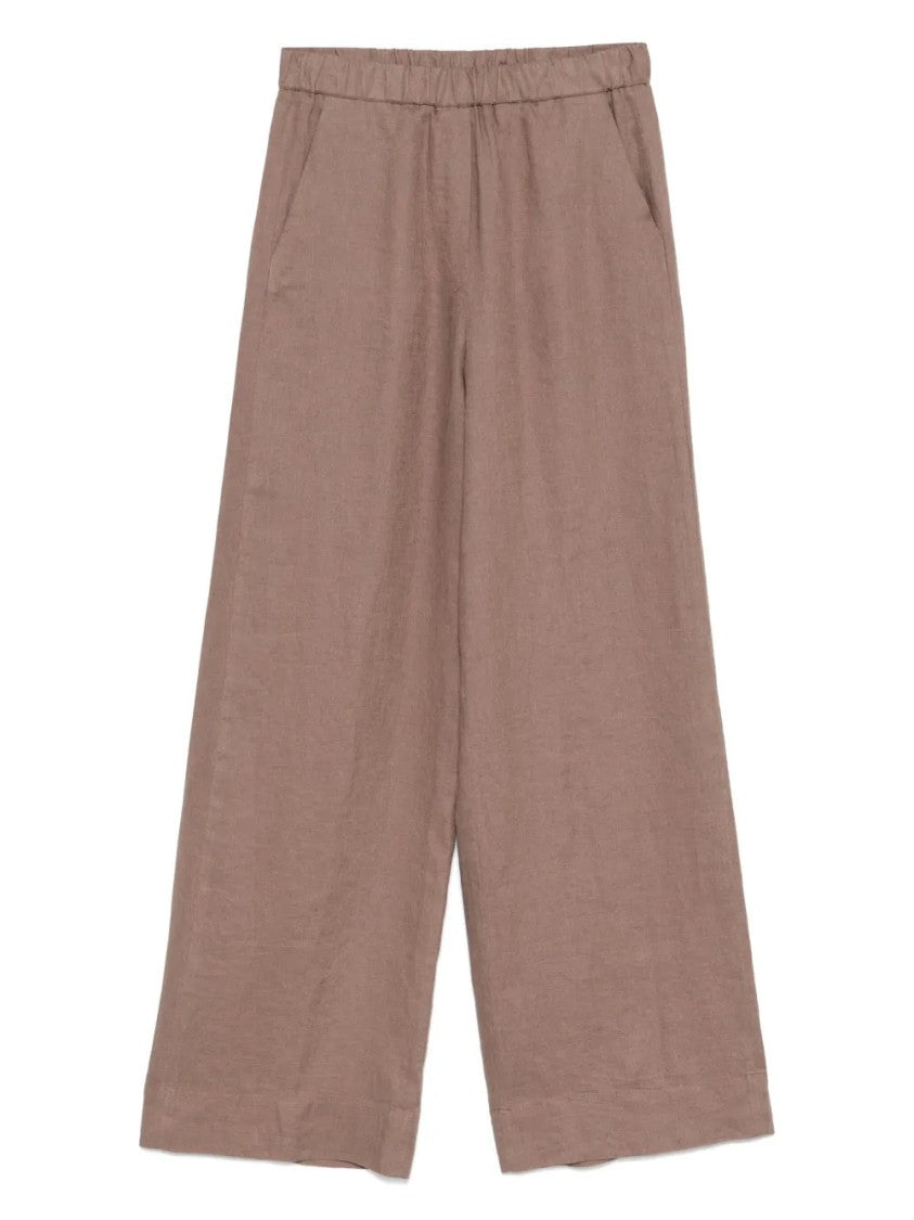 Antonelli Earth Brown Rochette Trousers