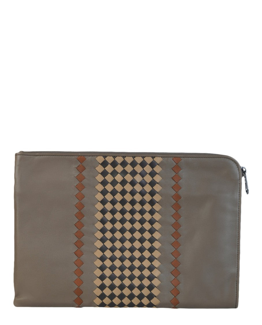 Bottega Veneta Intrecciato Woven Clutch