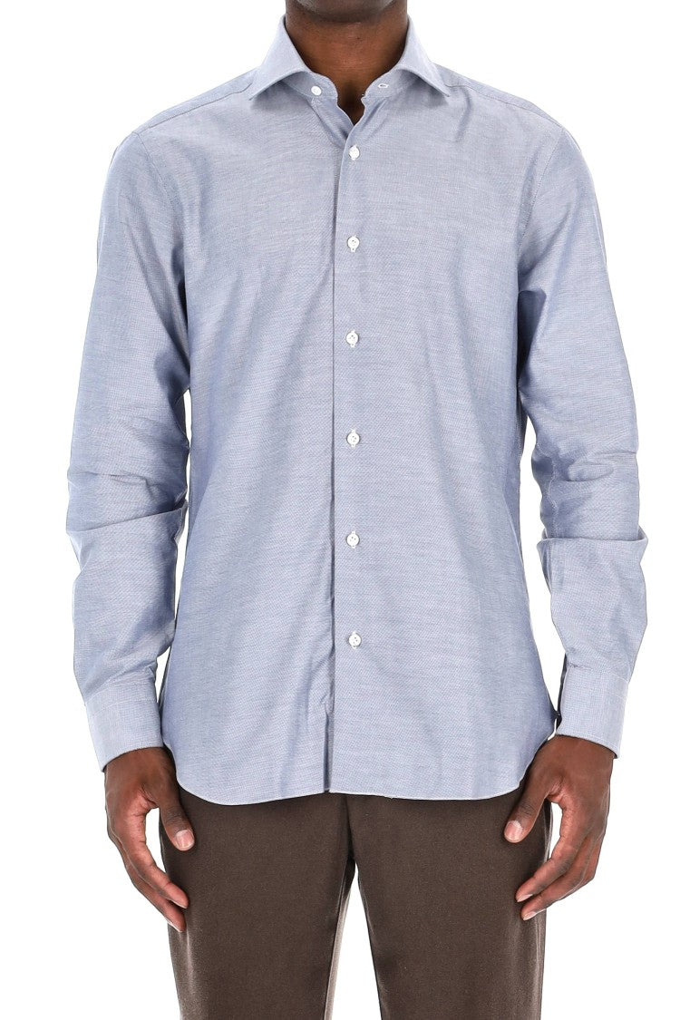 Barba Culto Line Oxford Cotton Shirt