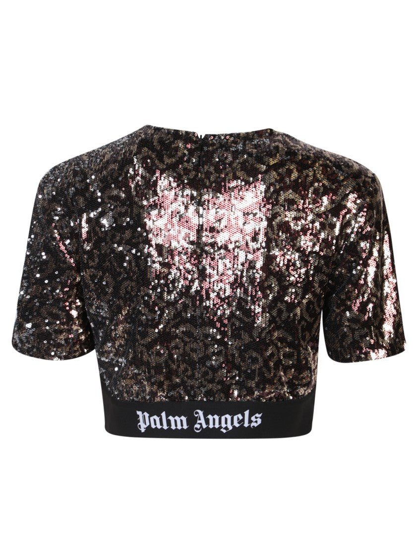 Palm Angels Soft Polyester Blend T-Shirt