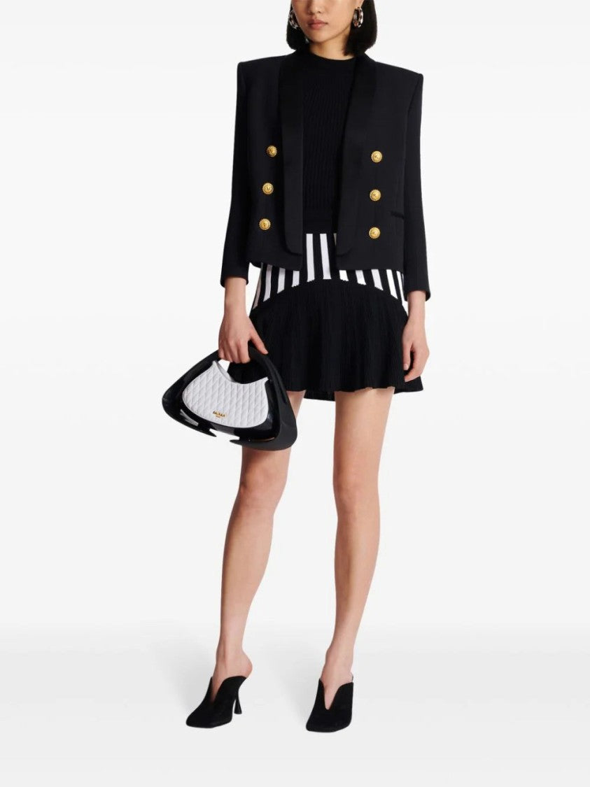 Balmain Double-Breasted Wool Blazer