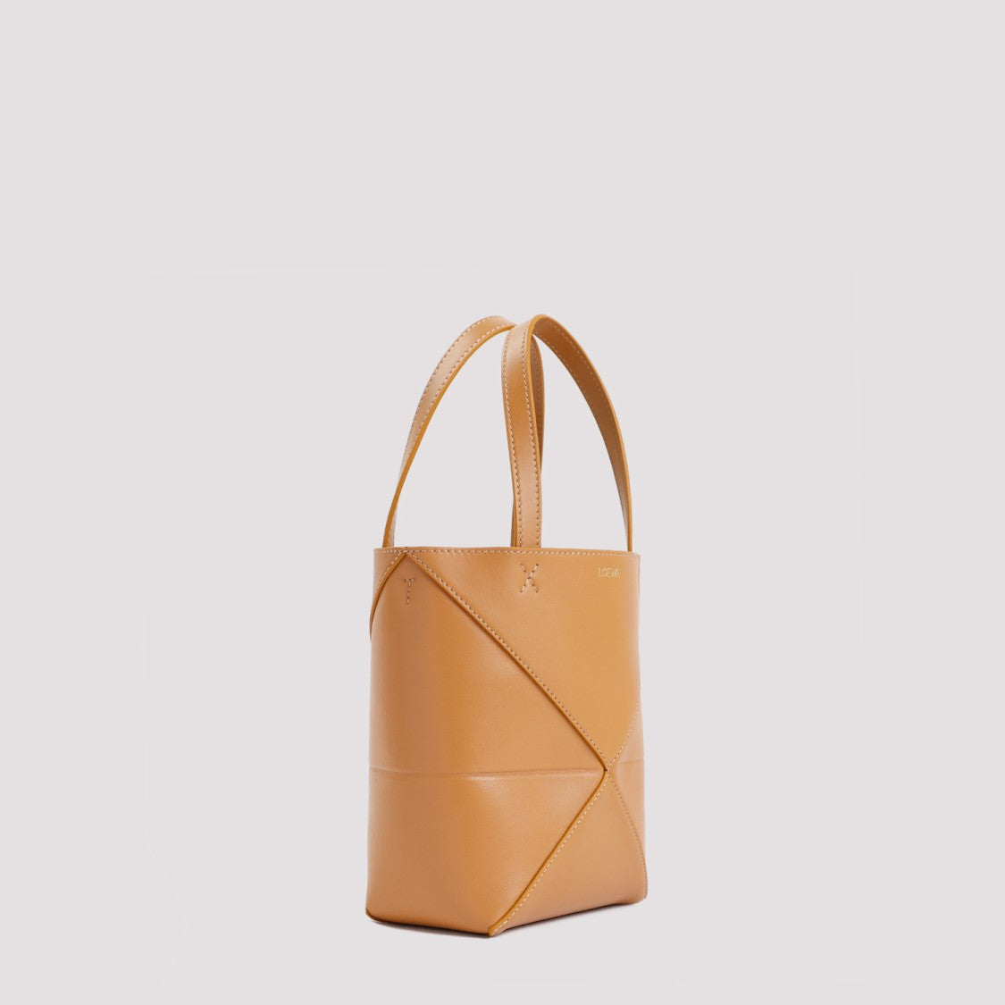 Loewe Warm Desert Calf Leather Puzzle Fold Tote Mini