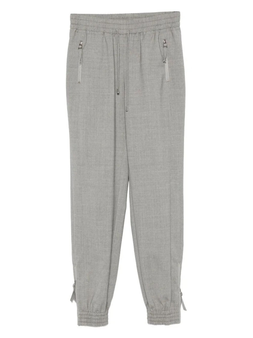 Ermanno Scervino Tailored Grey Track Pants