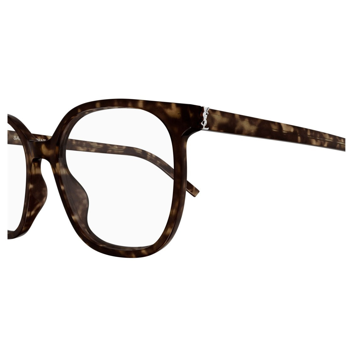 Saint Laurent Tortoiseshell Sl M155 Square Optical Frames