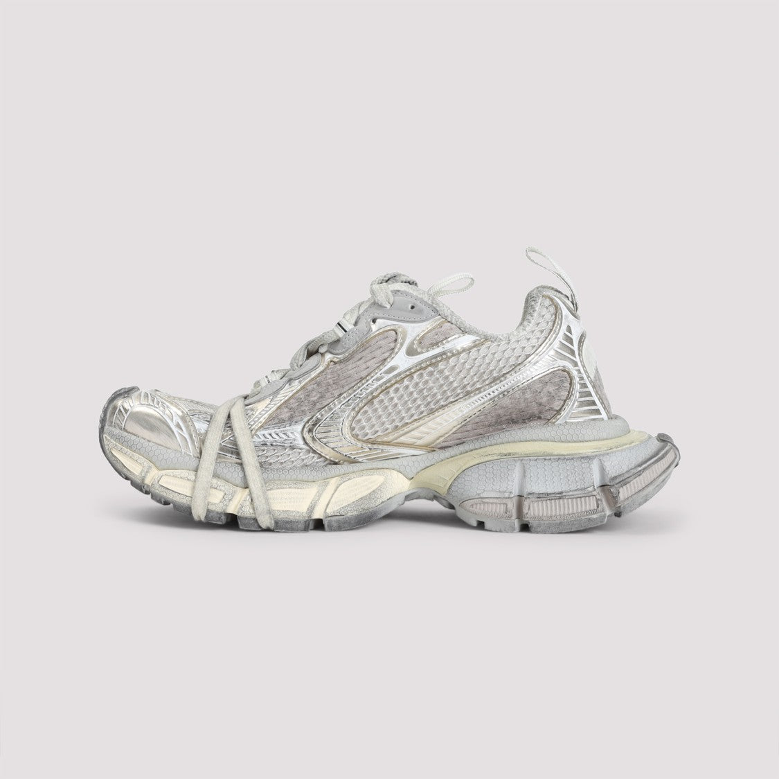Balenciaga Chunky Sole Sneakers With Textured Accents