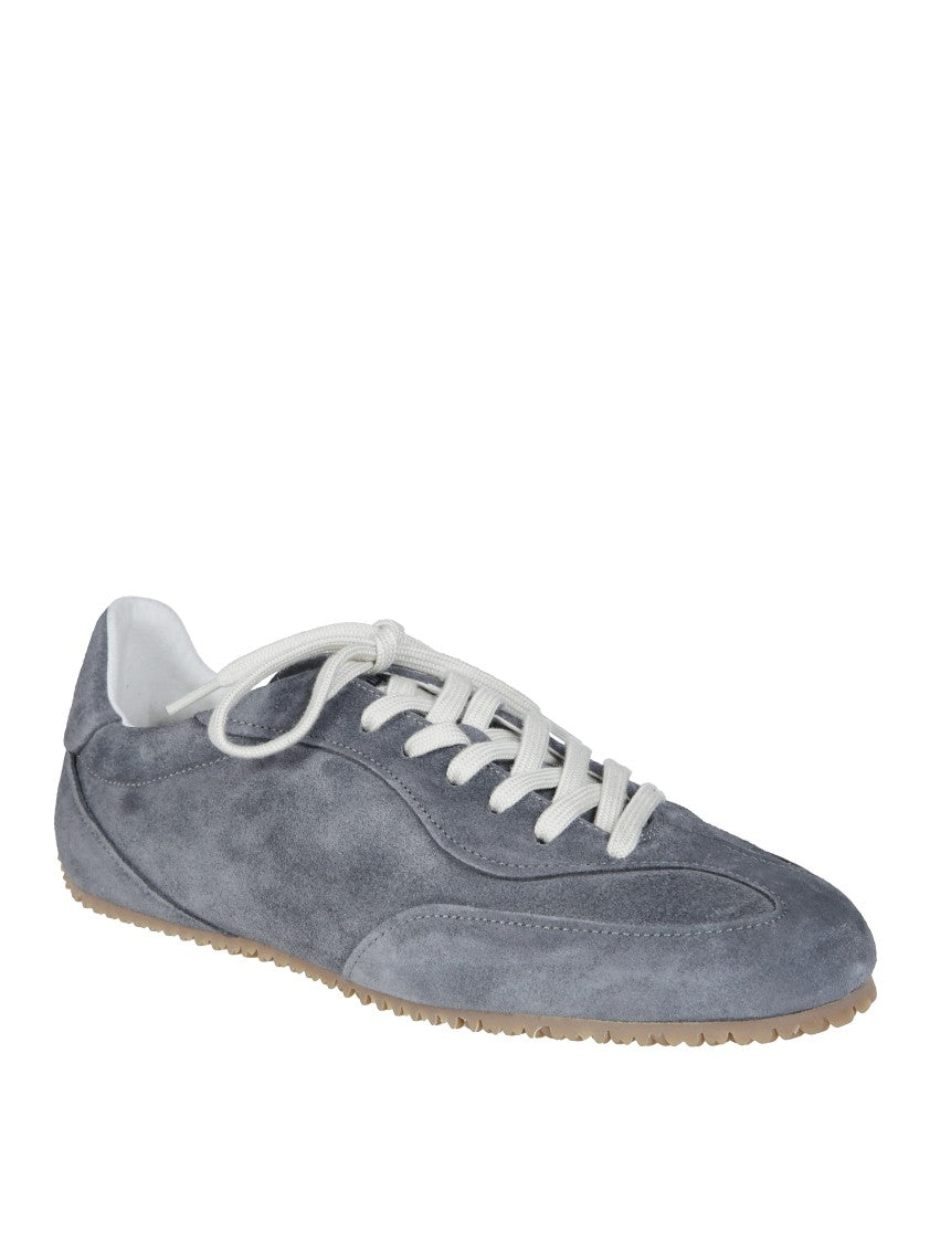 Axel Arigato Daze Runner Low-Profile Grey Suede Sneakers