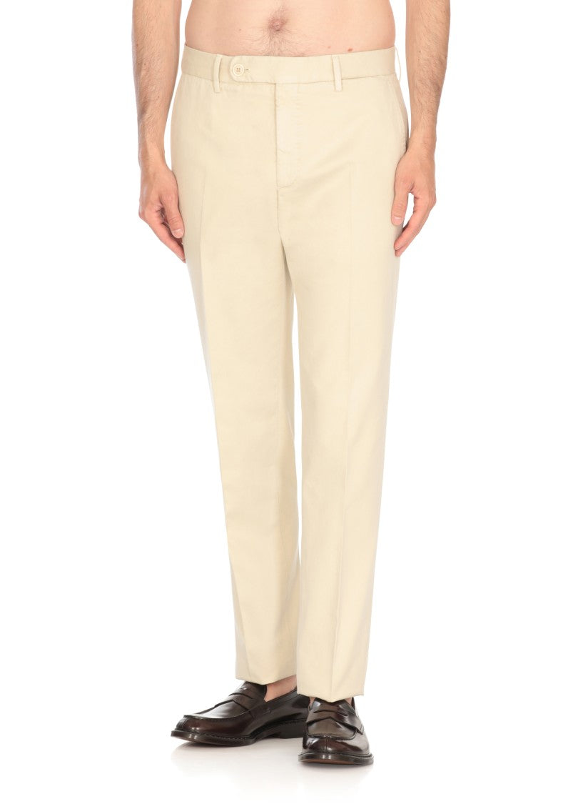 Incotex Beige Cotton Pants
