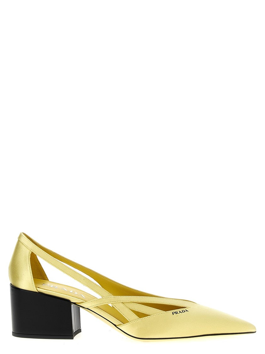 Prada Cut Out Pumps