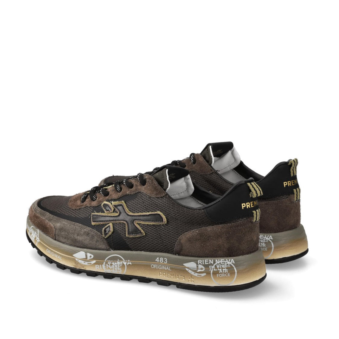 Premiata Nous Sneakers Made Of Suede