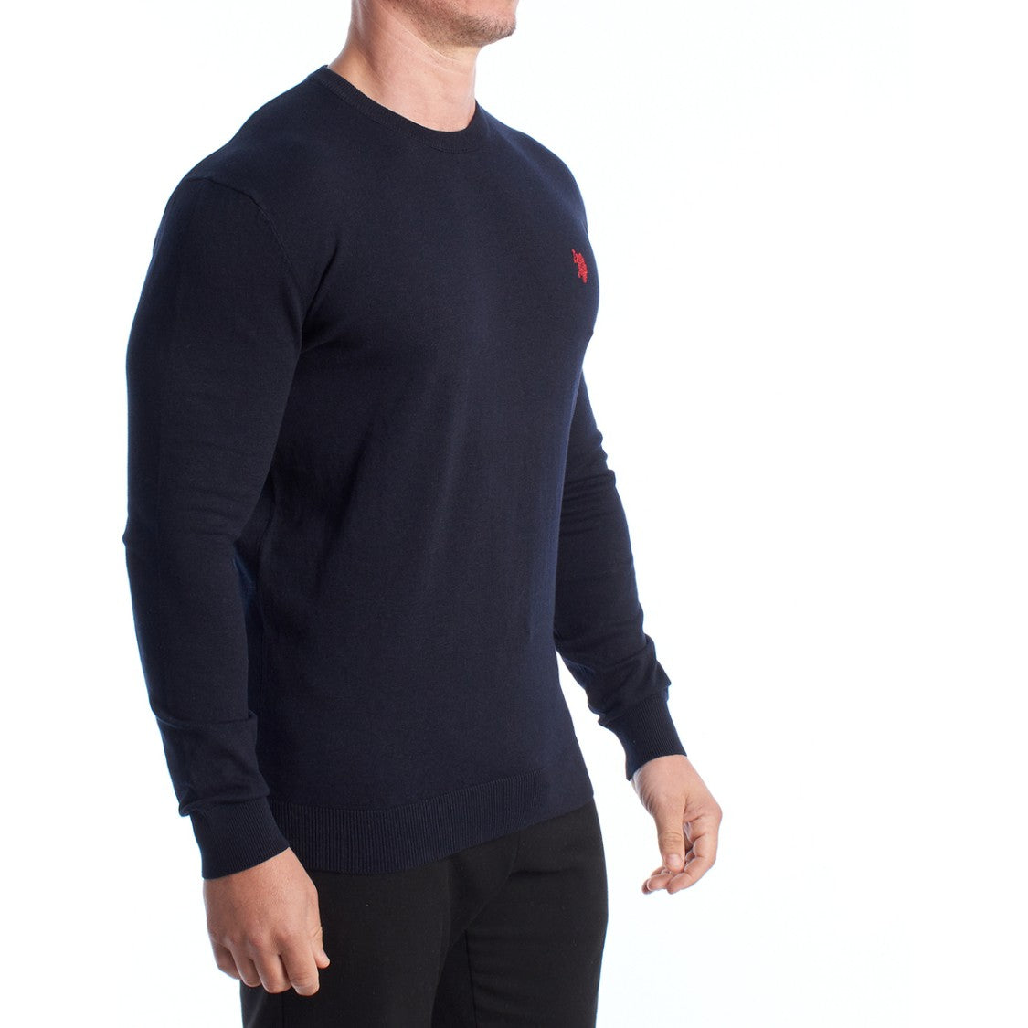 U.S. Polo Assn. Medium-Weight Crew Neck Sweater