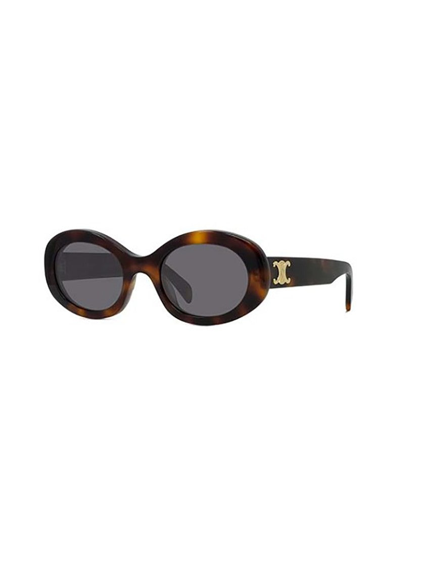Celine Oval Tortoiseshell Sunglasses