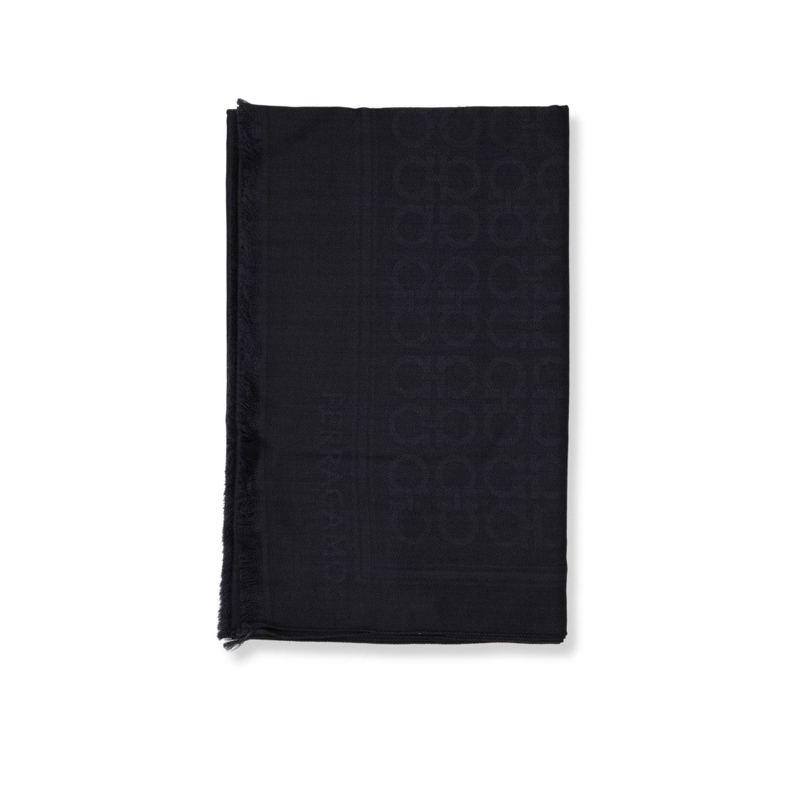 Ferragamo Rectangular Wool-Silk Blend Scarf