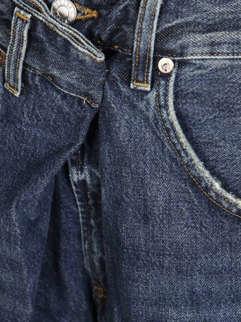 Agolde Jeans Chiusura Cross