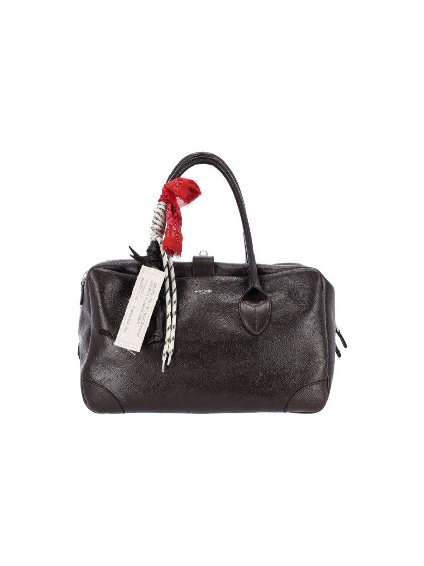Golden Goose Brown Vita Medium Calfskin Tote Bag